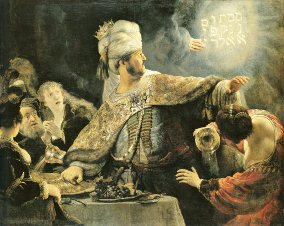 Belshazzar was not king